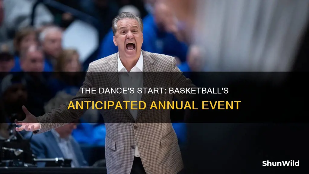 when does the dance start for basketball
