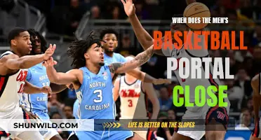 The Men's Basketball Portal: Closing Dates and Deadlines