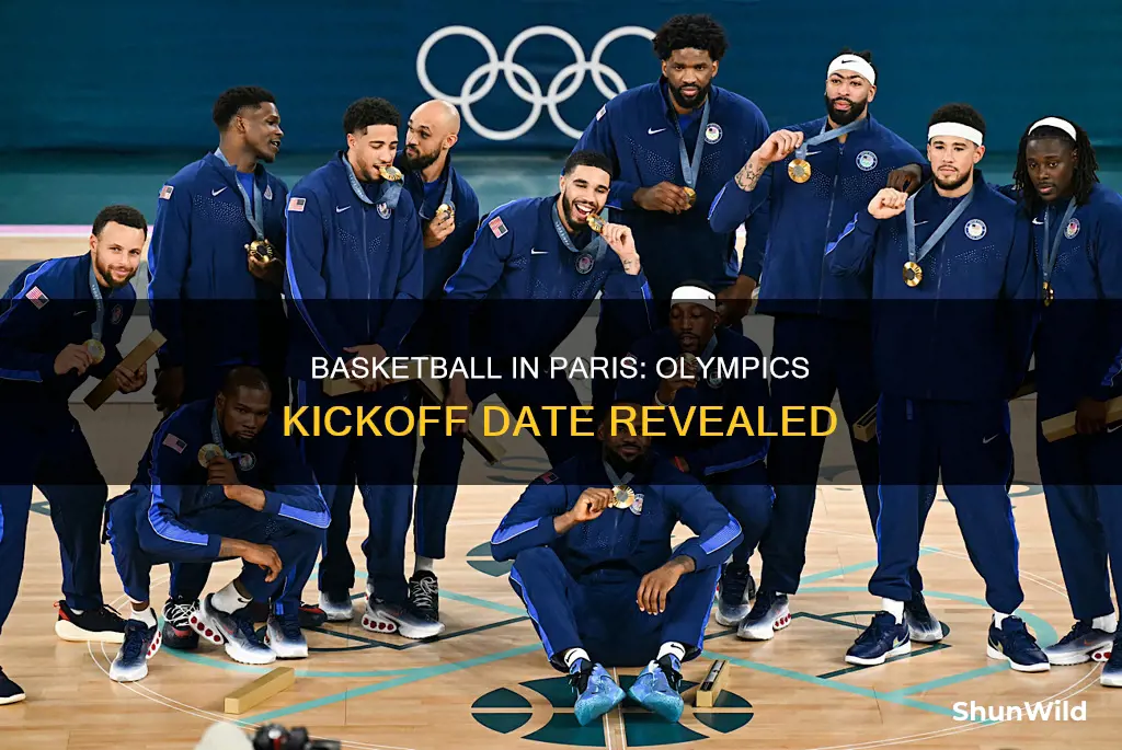 when does the olympics start in paris basketball