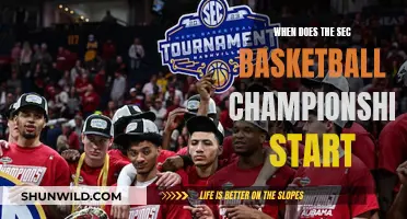SEC Basketball Championship: When the Action Tips Off