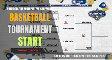 SEC Basketball Tournament: When the Action Begins