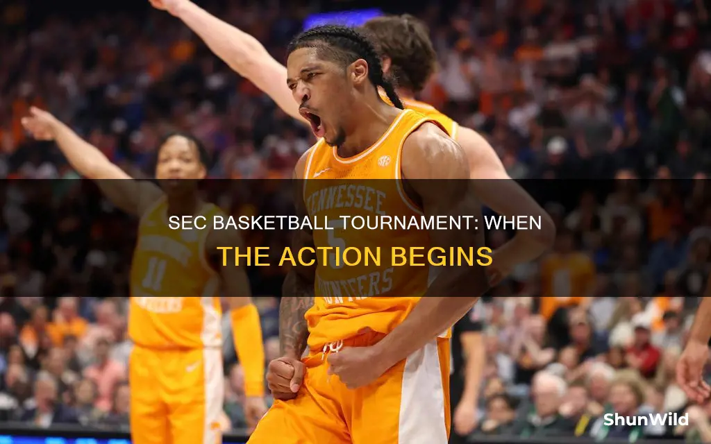 when does the southeastern conference basketball tournament start