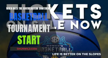 Southeastern Conference: Basketball Tournament Start Dates and More