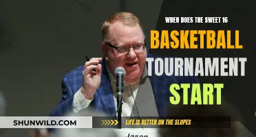 Sweet 16 Basketball: Tournament Start Dates and More!