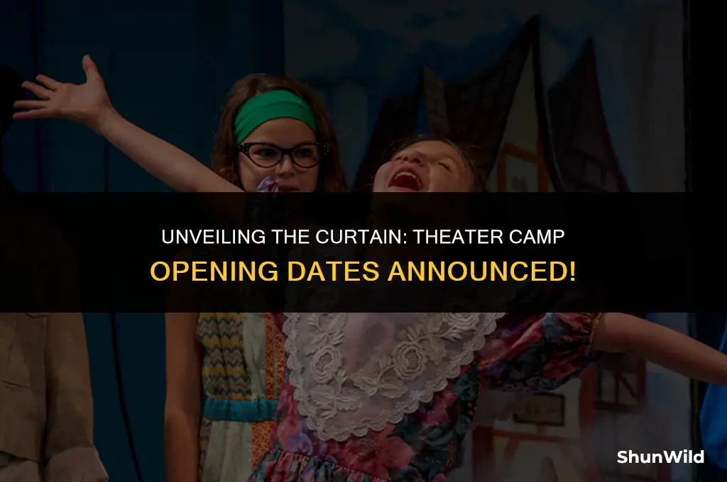when does theater camp open