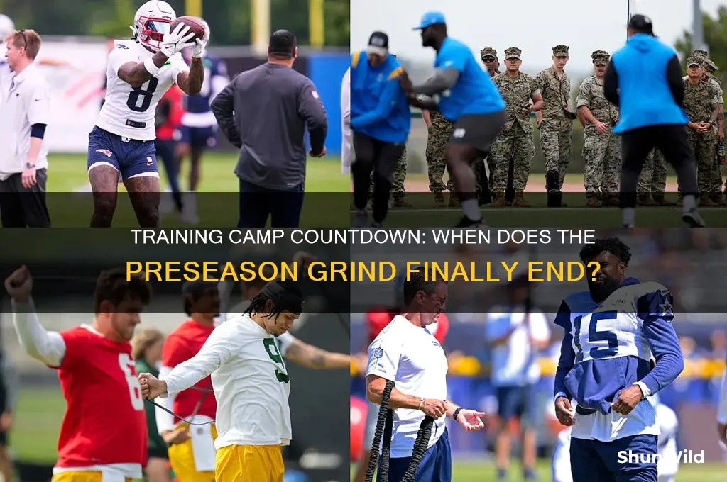 when does training camp end