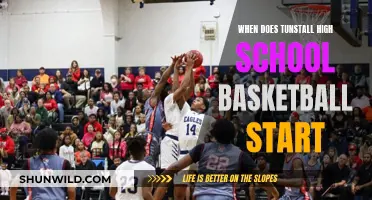 Tunstall High School Basketball: Season Start Dates