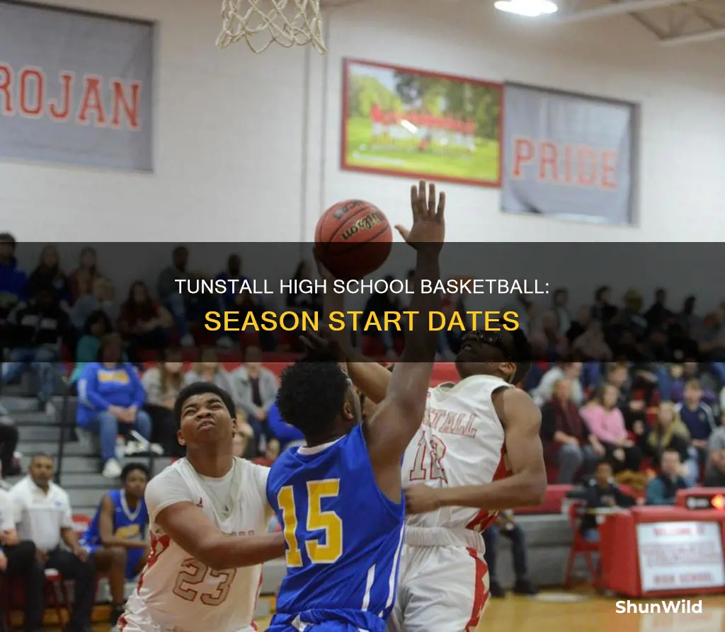 when does tunstall high school basketball start