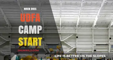 Kicking Off the Season: UDFA Camp Start Date Announced