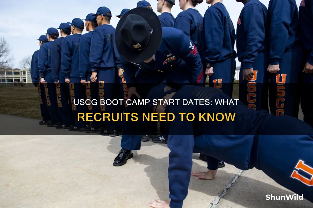 when does uscg boot camp start