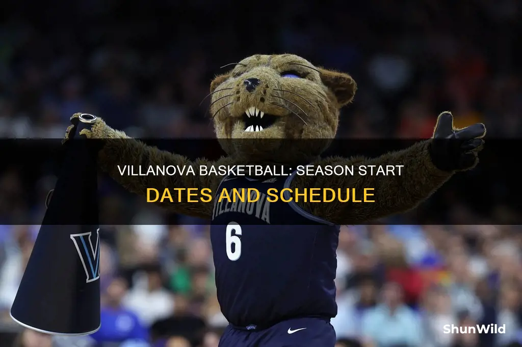 when does villanova basketball start