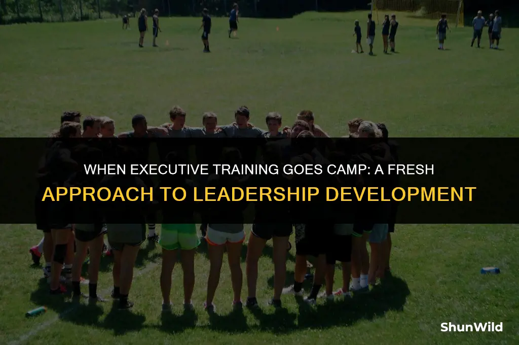 when executive training is camp