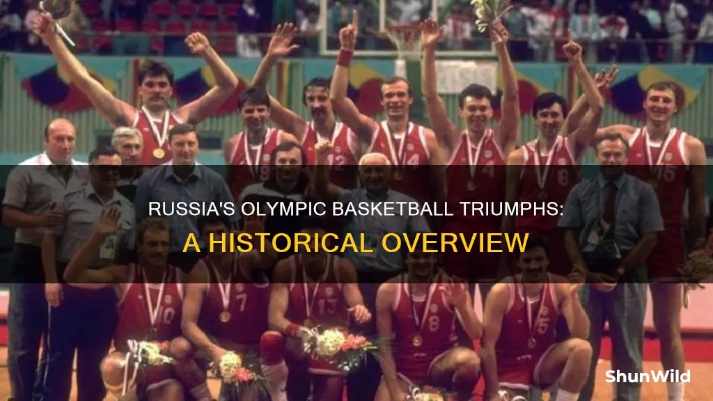 when has russia wins basketball olympics