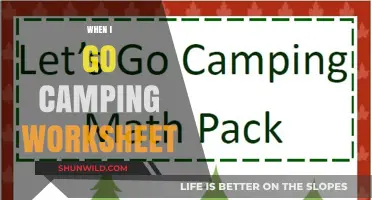 Exploring the Great Outdoors: A Camping Worksheet Adventure