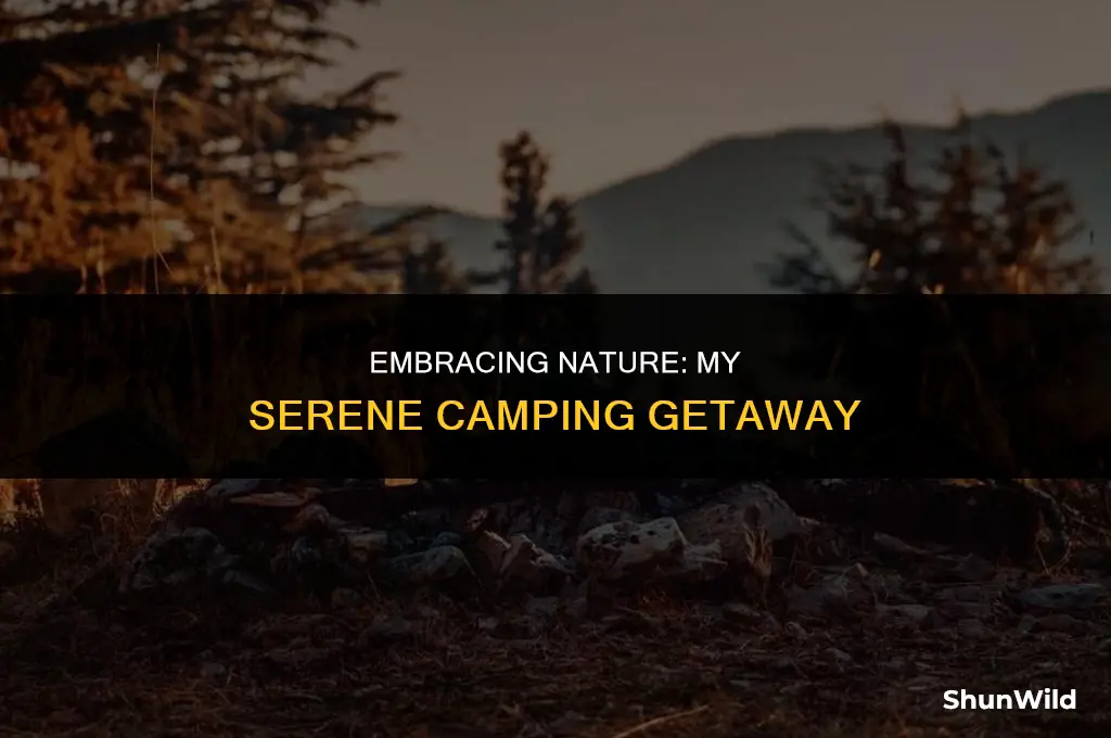 when i go camping