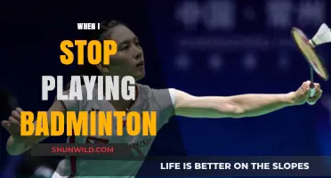 Why I Stopped Playing Badminton