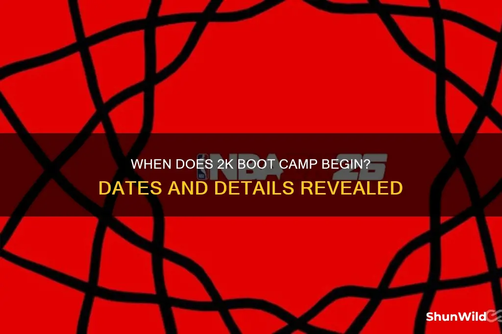when is 2k boot camp