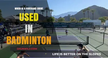 Forehand Drive: When to Use This Badminton Shot