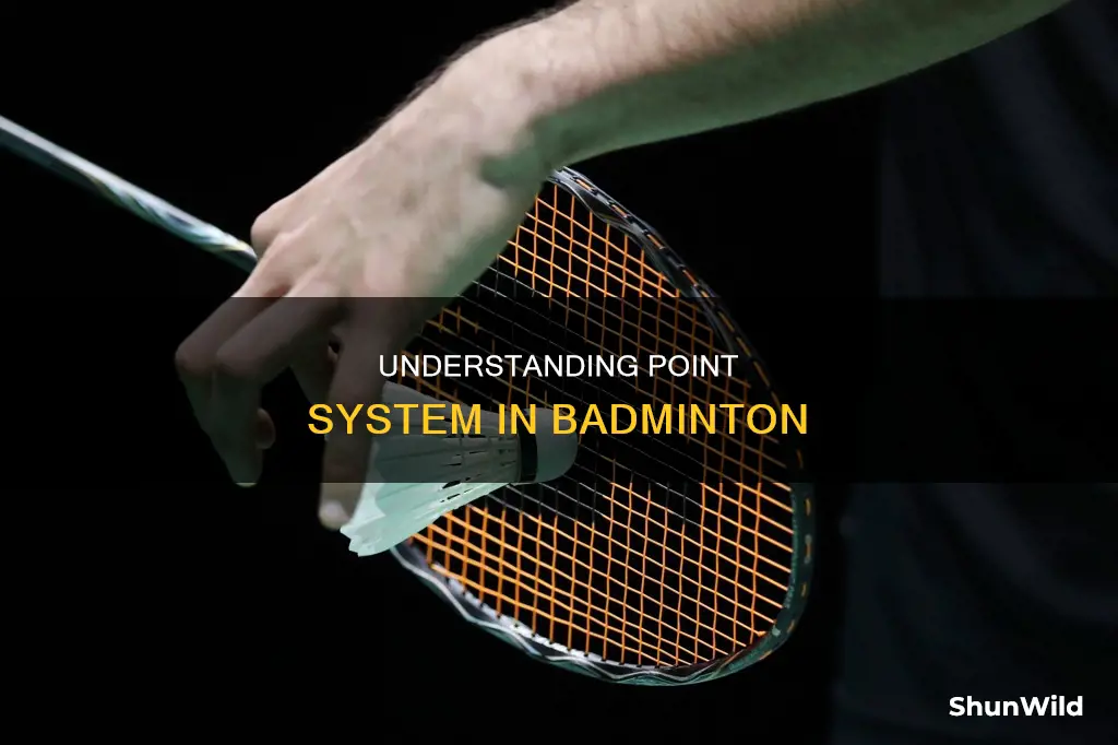 when is a point awarded in badminton