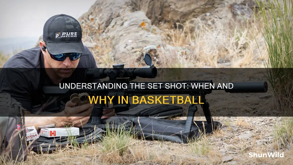 when is a set shot used in basketball