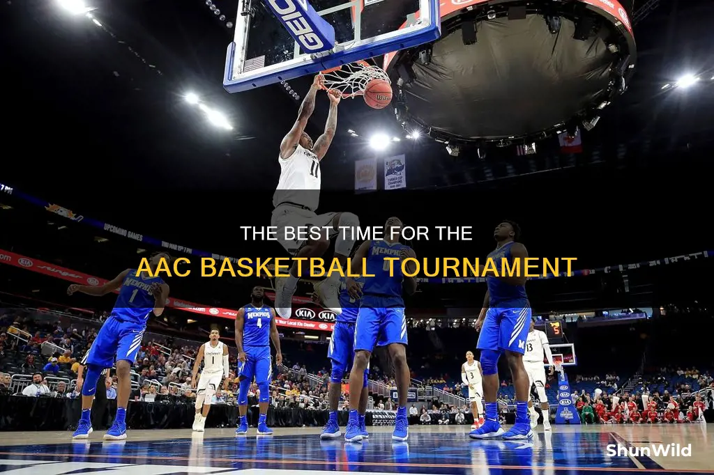 when is aac basketball tournament
