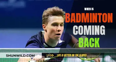 Badminton's Return: When Can We Expect It?