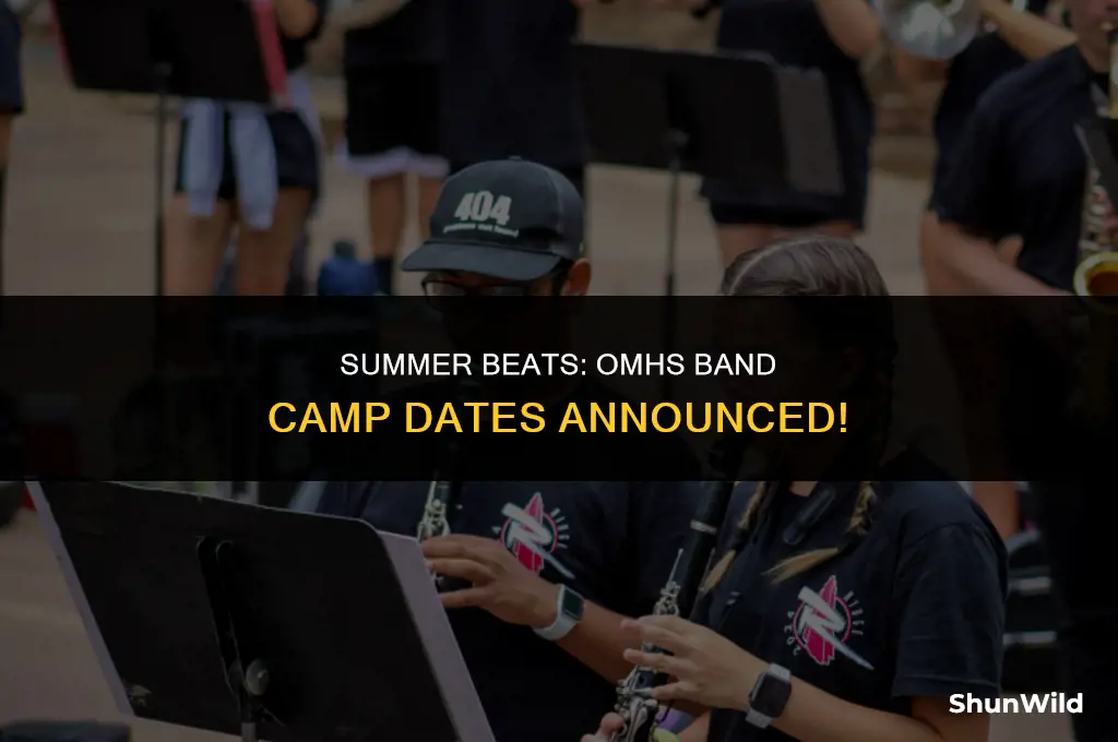 when is band camp omhs