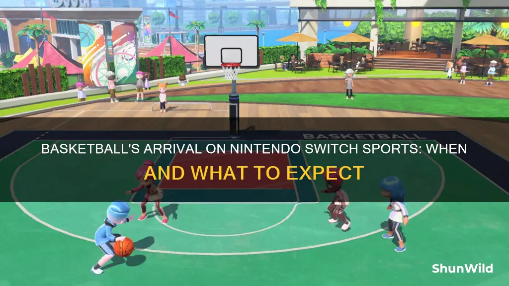 when is basketball coming to nintendo switch sports