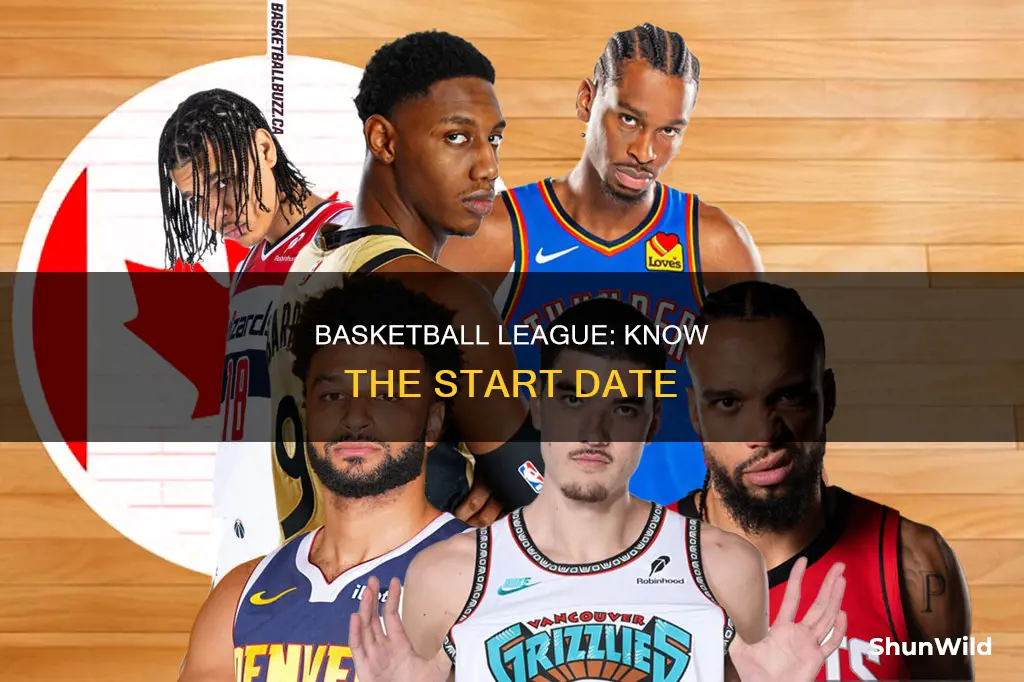when is basketball league starting