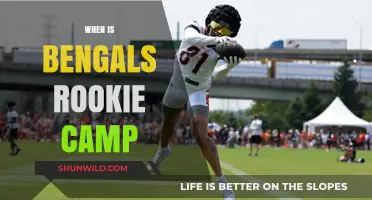 Unveiling the Bengals' Rookie Camp Schedule: A Comprehensive Guide