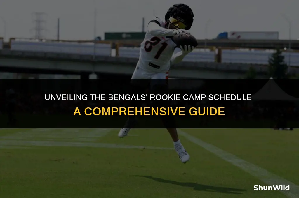 when is bengals rookie camp