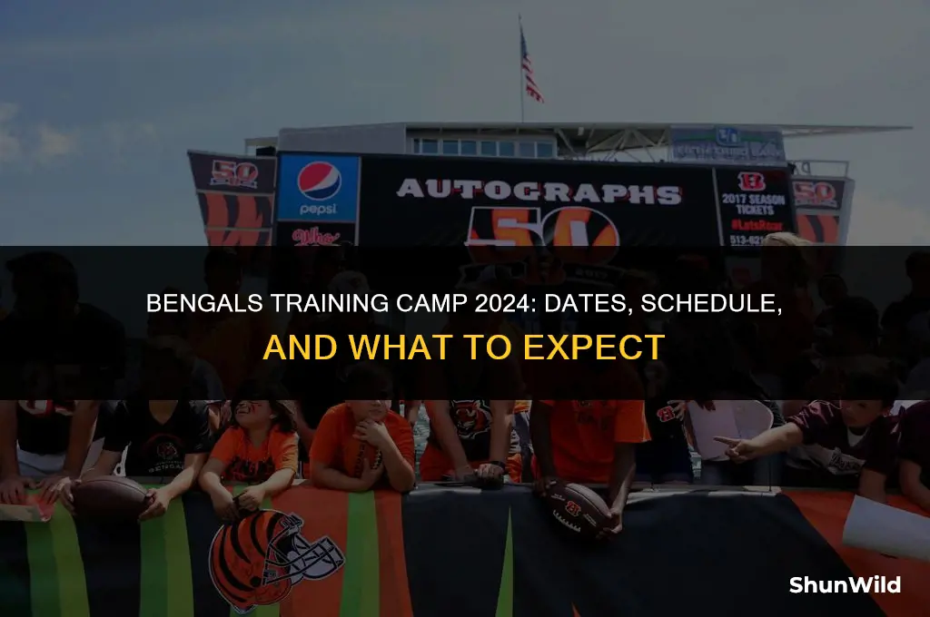 when is bengals training camp