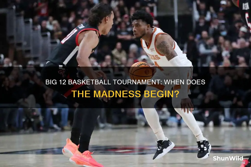when is big 12 basketball tournament