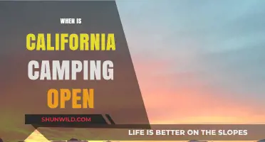 California Camping Reopens: Dates and Details for Your Next Adventure