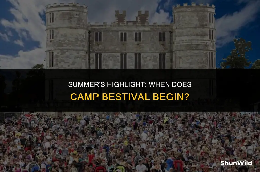 when is camp bestival