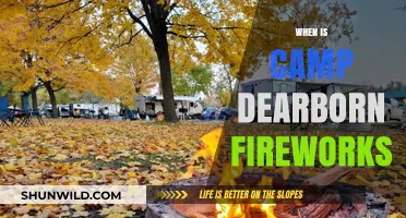 Celebrate Independence Day: Camp Dearborn's Spectacular Fireworks Display
