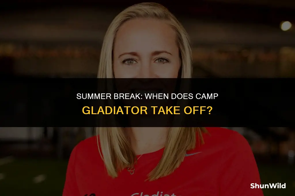 when is camp gladiator off