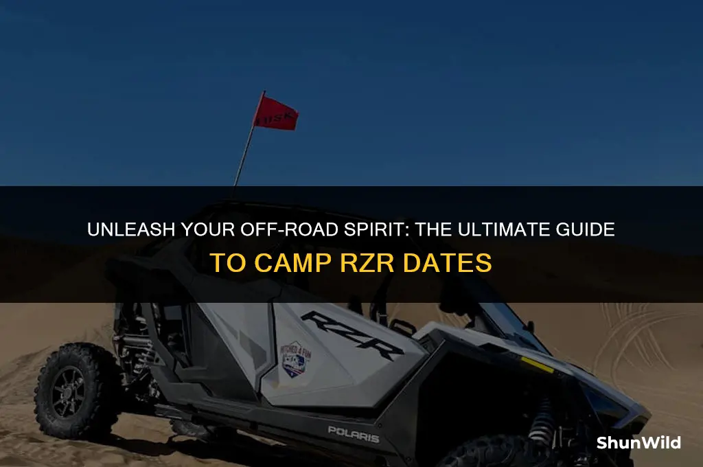 when is camp rzr