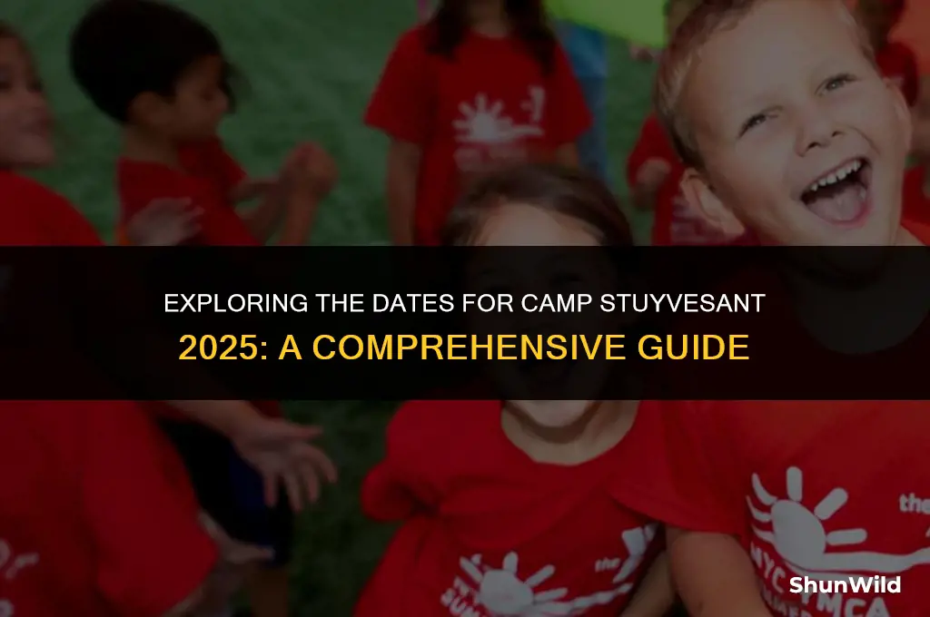 when is camp stuy 2025