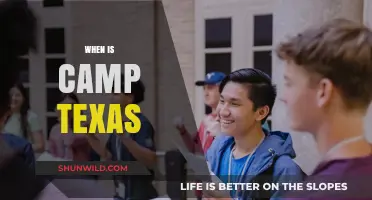 Summer Fun Awaits: Camp Texas Dates Announced!