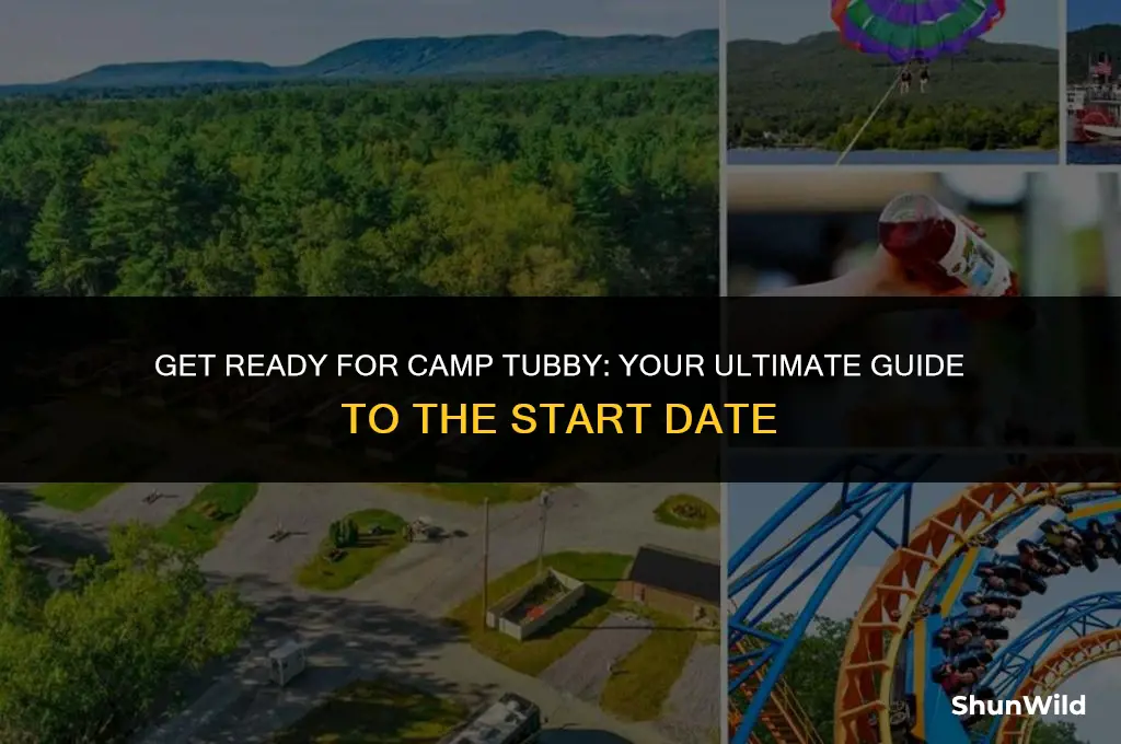 when is camp tubby starting
