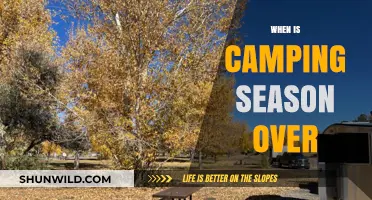 When Does Camping Season End: A Guide to Late-Season Adventures