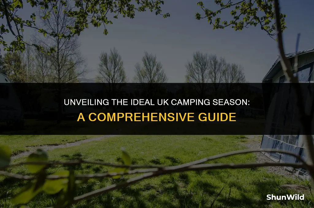 when is camping season uk