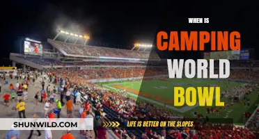 Discover the Camping World Bowl Schedule: Plan Your RV Adventure Today!