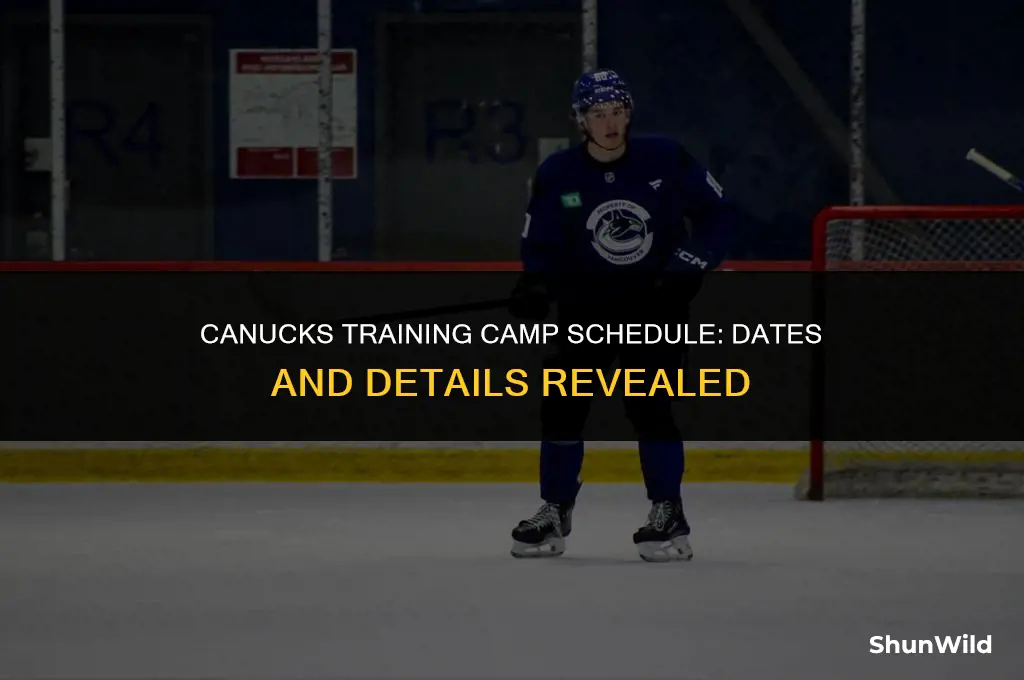 when is canucks training camp