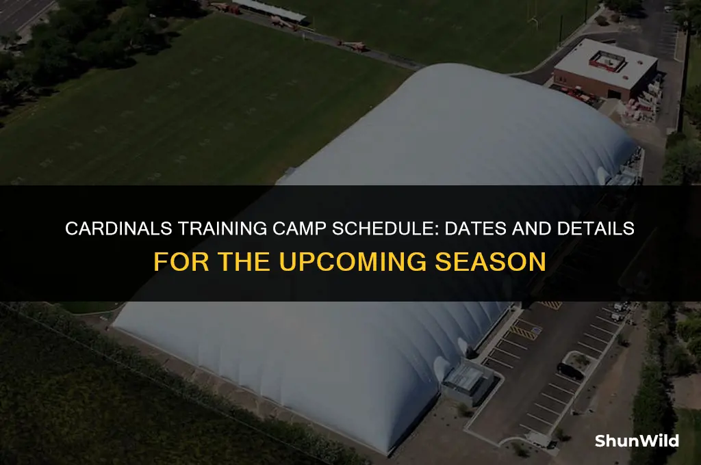 when is cardinals training camp
