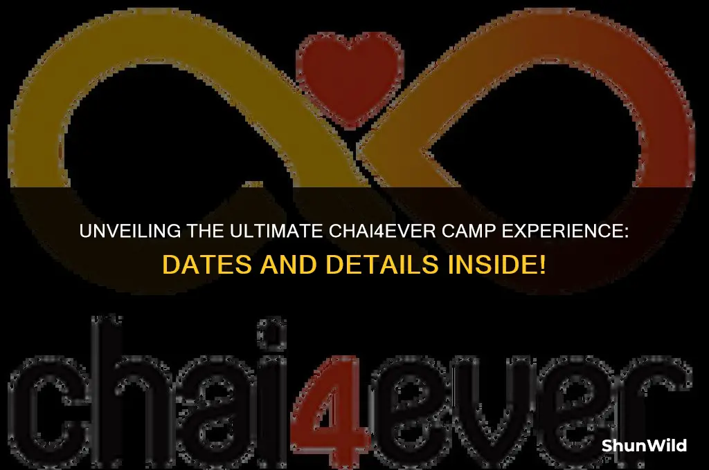 when is chai4ever camp