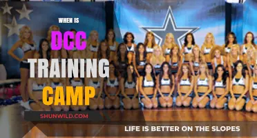 When Is DCC Training Camp: Dates and Preparation Tips