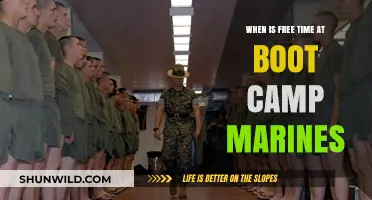 When Do Marines Get Free Time at Boot Camp?