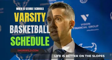 George School's Varsity Basketball Schedule: Know Before You Go